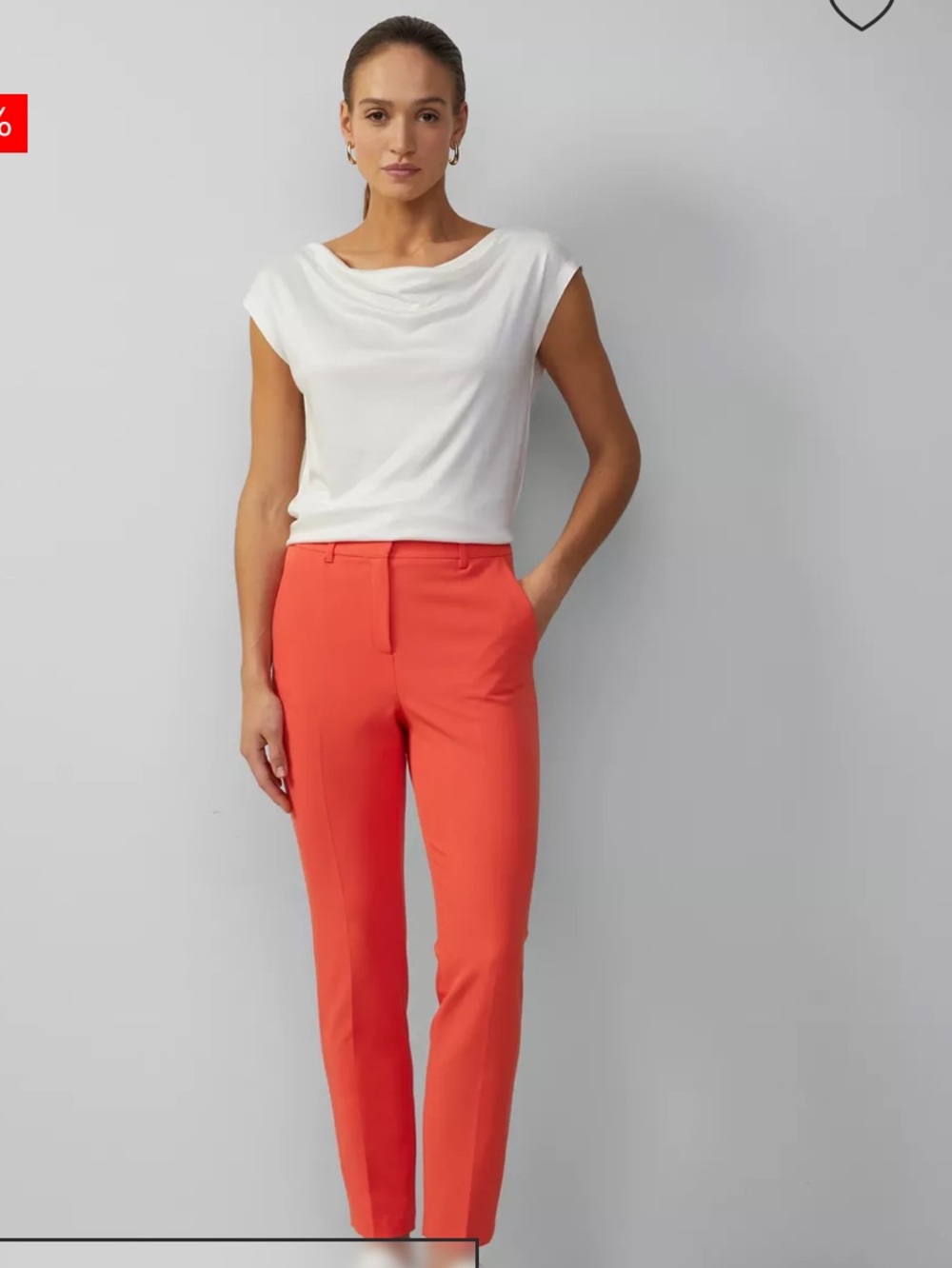 Worthington Coral Straight-Leg Trousers